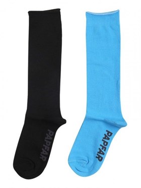 Papfar Celine 2 li Çorap Set - Siyah - Mavi